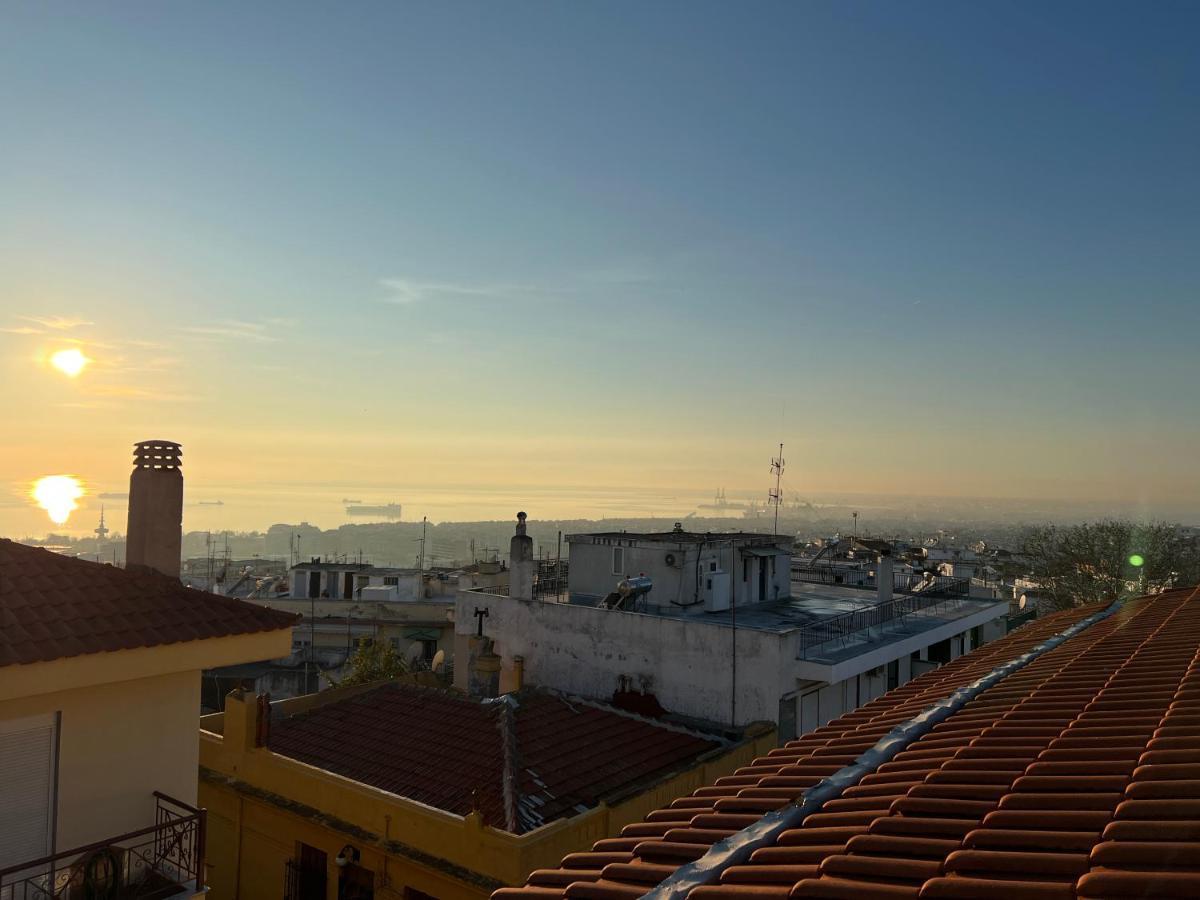 Sunset Apartment Thessaloniki Exterior foto